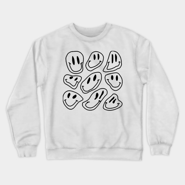 Smiles Crewneck Sweatshirt by Qwerty